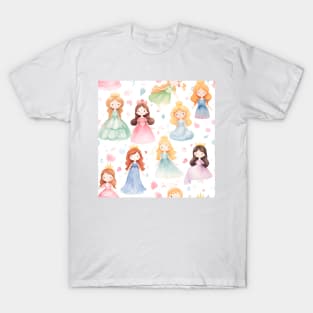 Princesses Pattern 24 T-Shirt